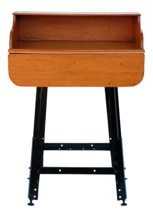 Adjustable Oak Writing Table / Desk