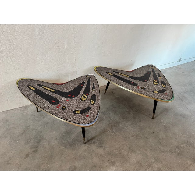 Mosaic Table by Berthold Müller-Oerlinghausen, 1950s For Sale - Image 13 of 13