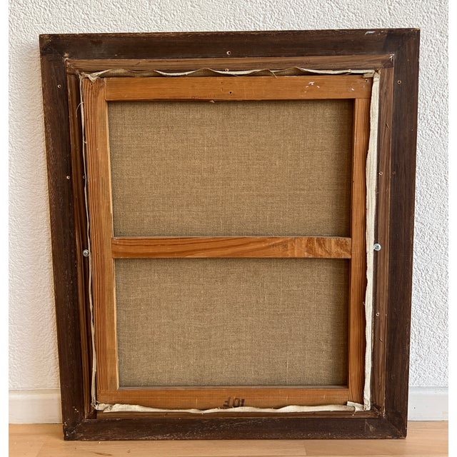 Tony Gardella, Petit sentier Corse et olivier, Oil on Canvas, Framed For Sale - Image 10 of 11