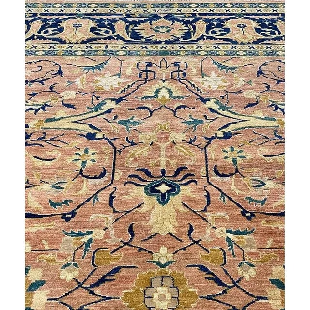Handwoven Serapi Style Area Rug 9’0″ X 11’3″ For Sale - Image 9 of 10