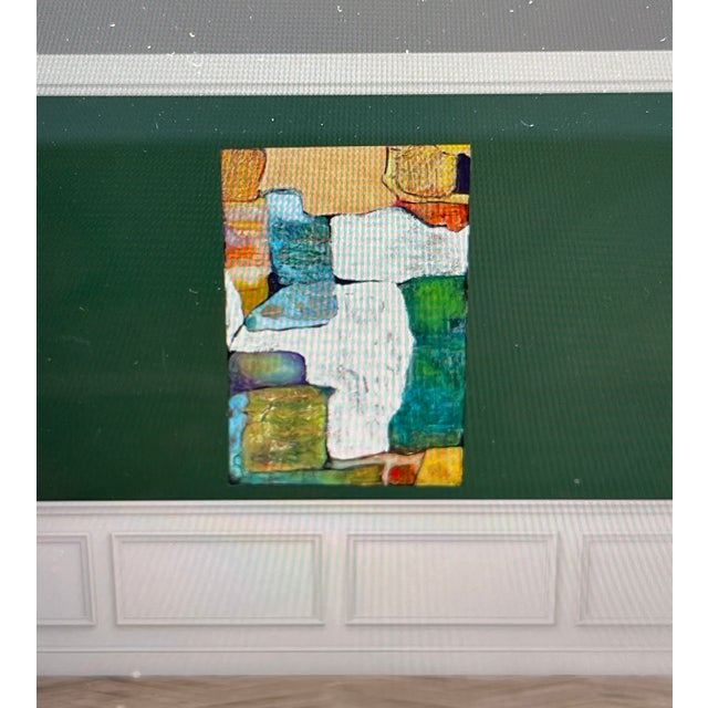"Reconstruction of Memory" Original Oil Abstract Painting by Artist Sonia Gold For Sale - Image 13 of 13
