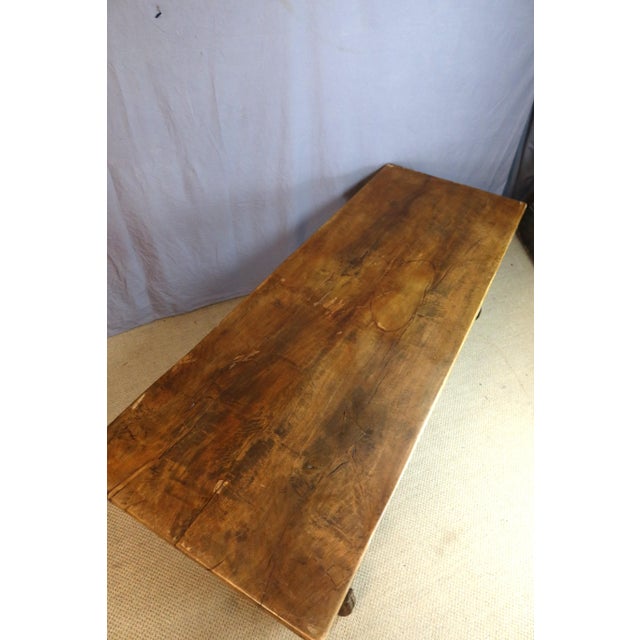 Spanish Dining Table in Walnut For Sale - Image 6 of 11