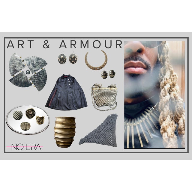 Curtis Jere 1990s Brutalist Steel and Brass Wall Sculpture Attributed to Curtis Jere For Sale - Image 4 of 12