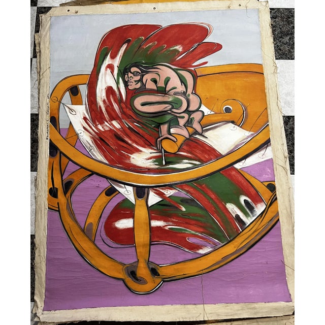 Donald Tibble, Composition, 1971, Oil on Canvas For Sale - Image 4 of 4