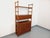 Large Vintage Bookcase Shelf in Wood and Canework, 1960s For Sale - Image 17 of 18