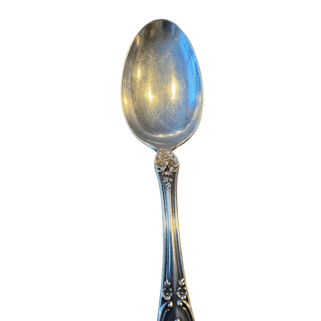 Antique Gorham Sterling Silver "Buttercup" Teaspoon. Monogram of "MLH". Excellent Estate Condition