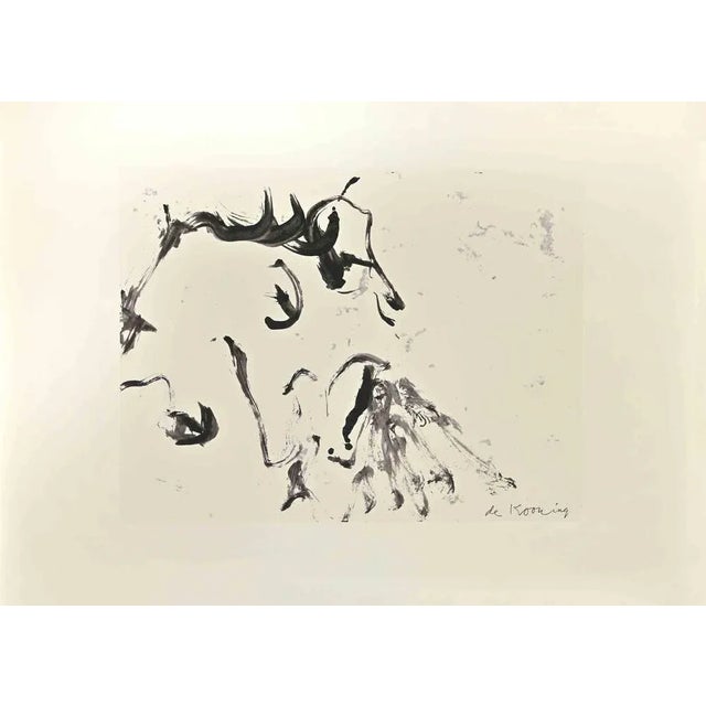 Contemporary Willem De Kooning, Untitled, 1985, Offset Lithograph For Sale - Image 3 of 3