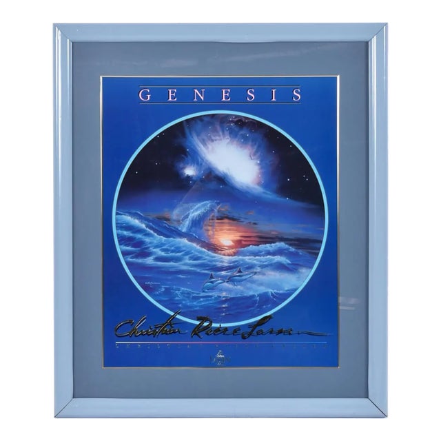 Christian Riese Lassen Genesis Hawaiian Ocean Fantasy Framed Galerie Lassen Print For Sale