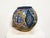 Vintage Signed Safi Moroccan Pottery Vase With Geometric Floral Design For Sale - Image 4 of 7