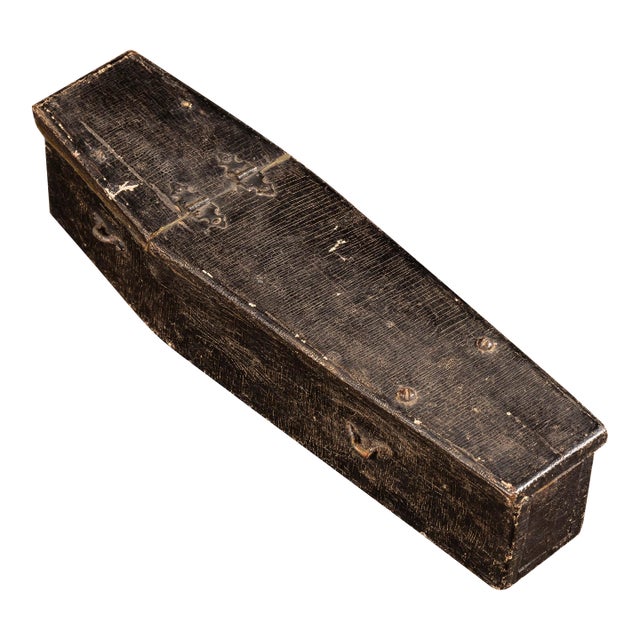 Antique Miniature i.o.o.f. Coffin Lodge Box For Sale