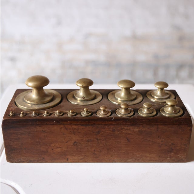 French 19th Century French Iron Weights (B) For Sale - Image 3 of 4