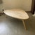 Triangular Coffee Table in Wood For Sale - Image 5 of 6