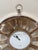 McLaughlin & Scott Vintage Inspired Wall Clock For Sale - Image 9 of 12