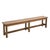 Vintage Large Wooden Bench For Sale - Image 4 of 4