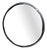 Vintage Round Metal Mirror, 1970s For Sale
