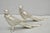 Mid-Century Modern Vintage Mid Century Modern Silver Plated Pheasant Peacock Bird Figurines - Pair For Sale - Image 3 of 17