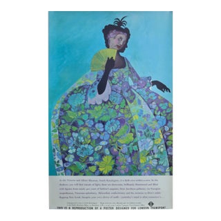 1967 British Poster - London Transport: The Victoria and Albert Museum - Barbara Swiderska For Sale