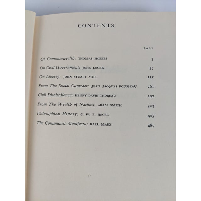 Vintage 1947 Random House “The World’s Great Thinkers” 4-Volume Boxed Set For Sale - Image 9 of 14