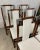 Vintage Rattan Dining Chairs With Chrome and Faux Ostrich,set of Six For Sale - Image 4 of 10