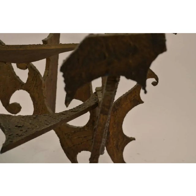 Brutalist Coffee Table by Silas Seandel For Sale - Image 10 of 11