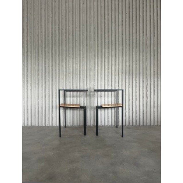Postmodern Armchairs by Karl Friedrich Förster for KFF, Germany, 1980s, Set of 4 For Sale - Image 4 of 7