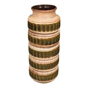 1960s Tall Vintage German Ceramic Stick Stand