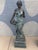 Metal Late 20th Century Set of Four “The Four Seasons” Monumental Bronze Garden Statues For Sale - Image 7 of 12