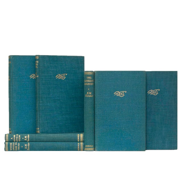 Mid th Century Teal Forster Gift Book Set Set Of 7 Chairish