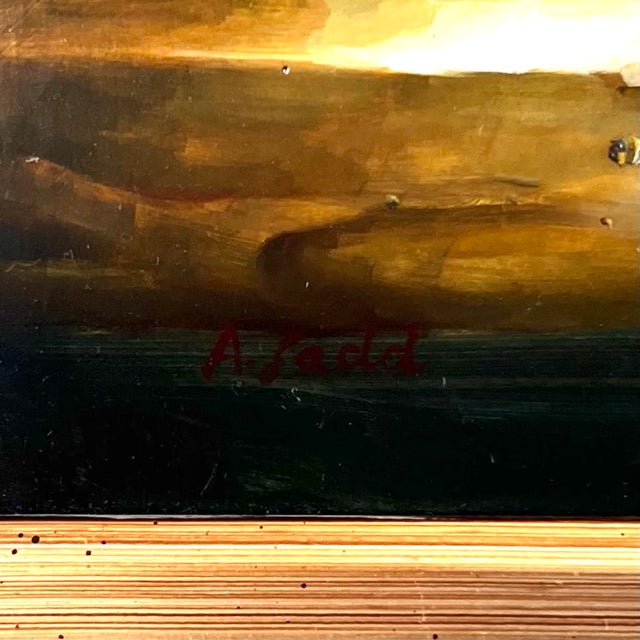 Renaissance Style Still Life W Fruit Signed A. Ladd For Sale - Image 10 of 12