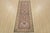 Farmhouse Kazak Runner 2’7” X 6’6” Lilac Wool Tribal Hand-Knotted Oriental Rug For Sale - Image 3 of 11