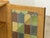 Mid-Century Modern Vintage Oak Display Cabinet with Stained Glass Doors by Henning Kjærnulf, 1960s For Sale - Image 3 of 14