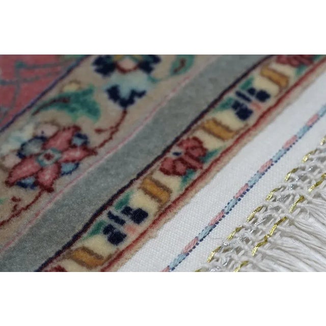 Vintage Isfahan Rug 3'4'' X 5'2'' For Sale - Image 4 of 10