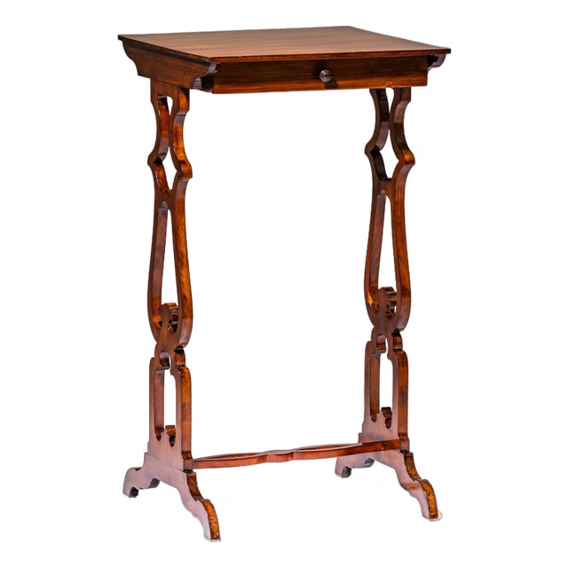 Biedermeier Side Table, 1840 For Sale