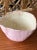 Late 20th Century Handcrafted Balloon Centerpiece Bowl in a Powdery Pink Glaze For Sale - Image 4 of 7