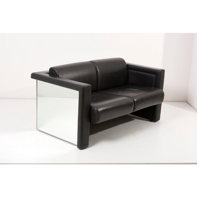 Set of 2-Seat Sofa Settee by Trix & Robert Haussmann for Knoll, 1980s For Sale - Image 15 of 18