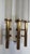 Large Brass and Satin Glass Sconces, 1950s, Set of 2 For Sale - Image 9 of 10