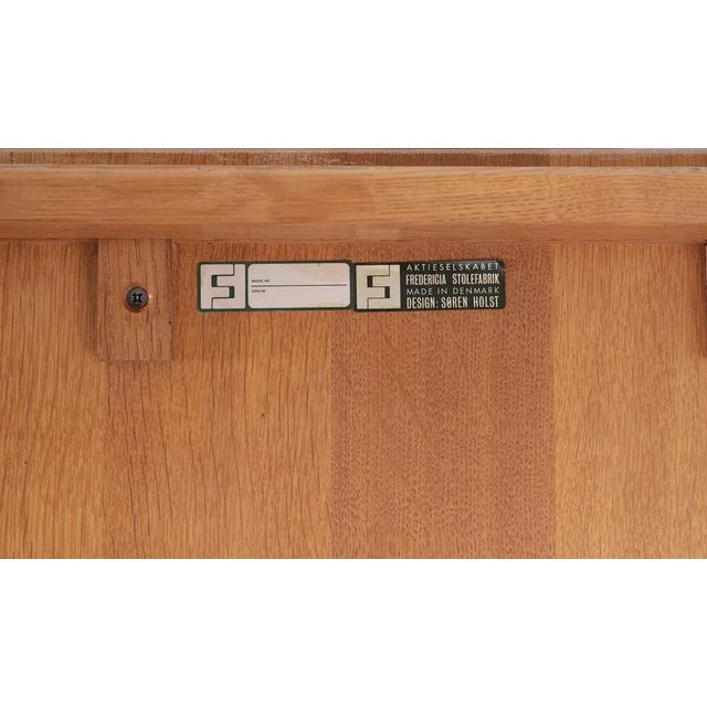 Oak Coffee Table by Søren Holst for Fredericia Furniture, 1970 For Sale - Image 4 of 11