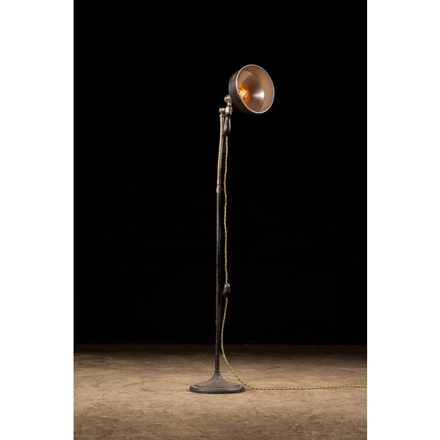 Vintage Repurposed Zorex Infra-Red Therapeutic Gooseneck Lamp by Ajusco For Sale - Image 4 of 14