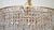 Gold Antique Brass and Lead Crystal Chandelier from Ernst Palme, 1960s For Sale - Image 8 of 11