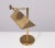 Gold Brass Swing Arm Desk Lamp, Germany, 1970s For Sale - Image 8 of 8
