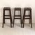Wood Vintage High Workshop Stools, 1950s, Set of 3 For Sale - Image 7 of 10