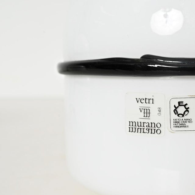 Tecla Table Lamps in Murano Glass attributed to Noti Massar for Leucos, 1960s, Set of 2 For Sale - Image 6 of 16