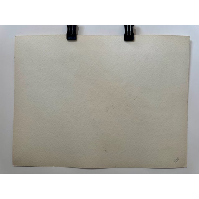 Henry Emil Salloch Original Watercolor on Paper Cape North, Ns, Canada. 1953. For Sale In Atlanta - Image 6 of 7