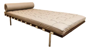 Knoll Barcelona Daybed by Mies Van Der Rohe in Edelman Leather