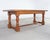Mid 20th Century Midcentury Country French Oak Farmhouse Dining Table 7 Ft For Sale - Image 5 of 15