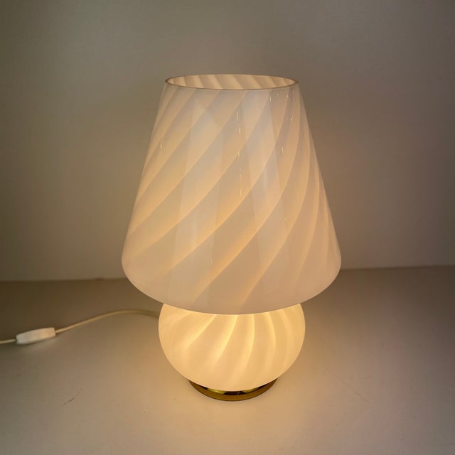 Murano Table Lamp, 1980s For Sale - Image 6 of 12