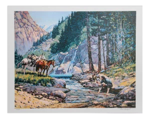 Noel Daggett, Pay Dirt, Lithograph