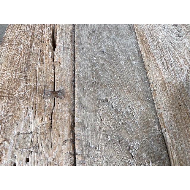 Andrianna Shamaris Wabi Sabi Teak Wood Console or Side Table For Sale - Image 4 of 6