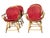 Rattan Armchairs, France, 960s, Set of 4 For Sale - Image 9 of 14