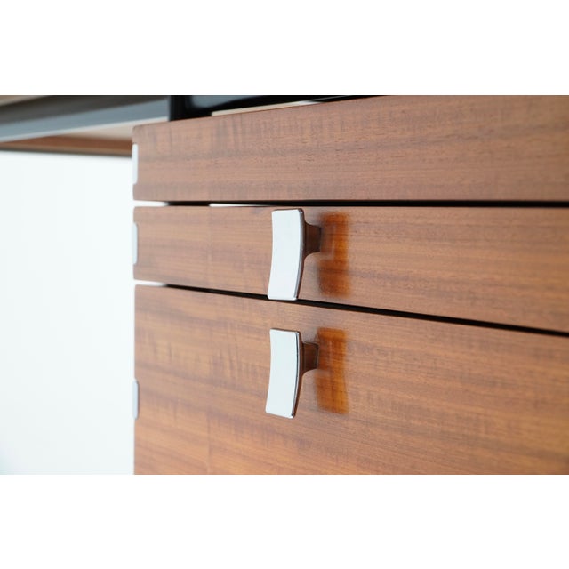 Vintage Writing Desk by Jules Wabbes for Mobilier Universel, Belgium, 1960s For Sale - Image 14 of 16
